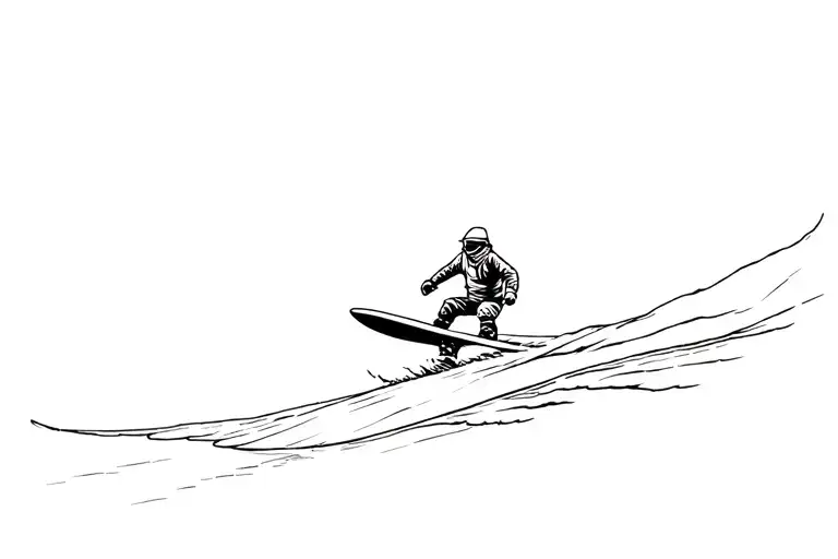 Snow Surfing