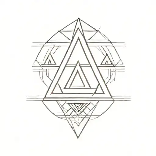 Valknut Symbol Made