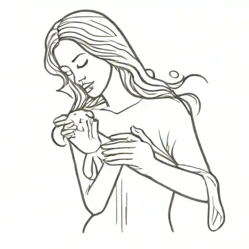 Women Touching Jesus Garment