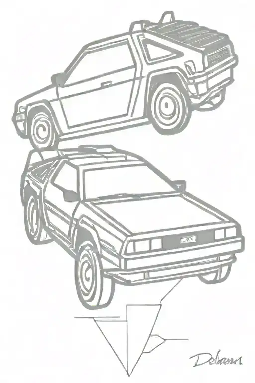 Delorean Car