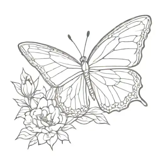 Butterfly Perched