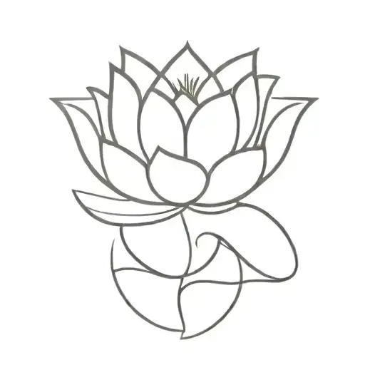 Lotus Flower Emerging