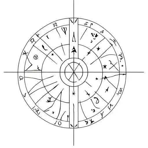 Sagitary Astrology Floor