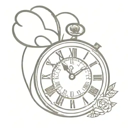 Clock In Heart