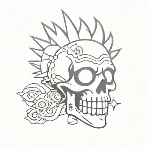 Rick Sanchez Skull