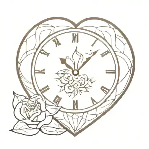 Heart Shaped Clock