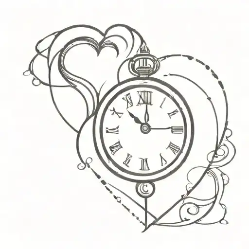 Heart Shaped Clock