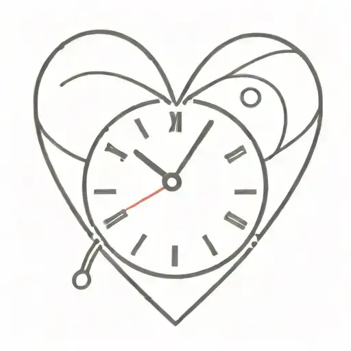 Heart Shaped Clock
