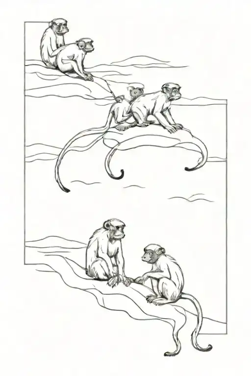 The Monkeys Who Wanted To See The Sea
