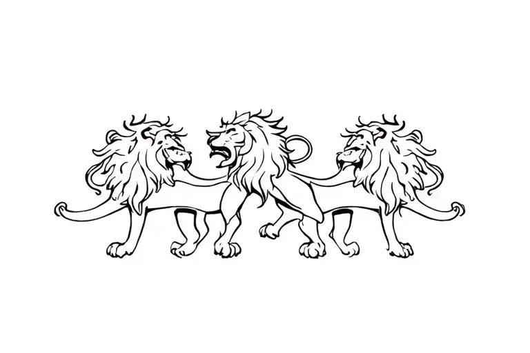 Three Lions