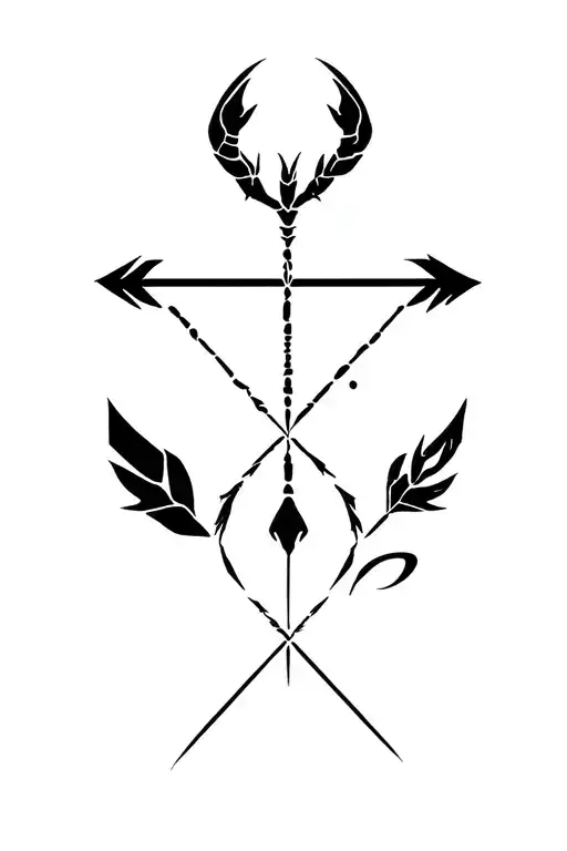Scorpio Combined With Sagittarius Arrow