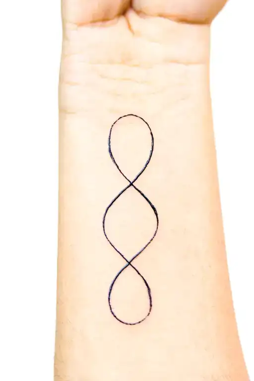 Infinite Sign And Memento Mori Forearm