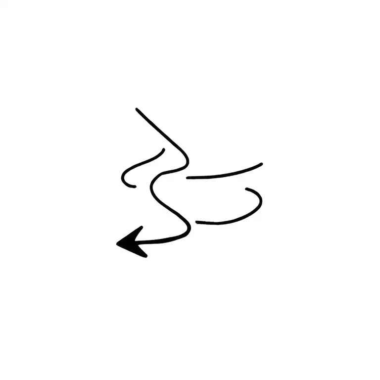 Lose Direction Tattoo For Men