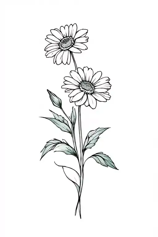 Dafoffil And Daisy And Carnations