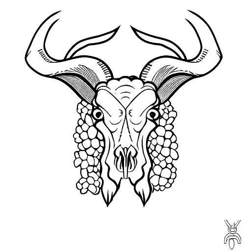 Simple Ram Skull