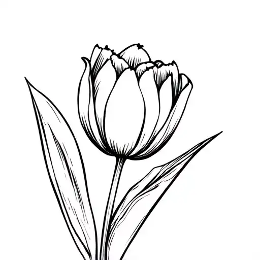 Engine With Tulip