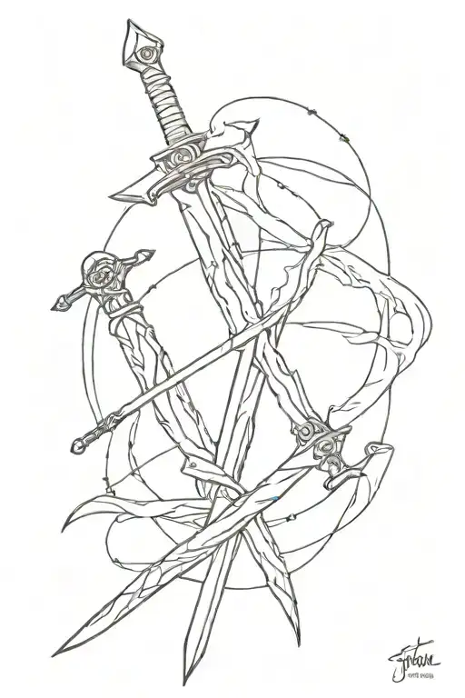 God Only Gives You What You Can Handle Both Swords