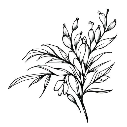 Flower Bouquet With Lilly Of The Valley And Snow Drop Flower
