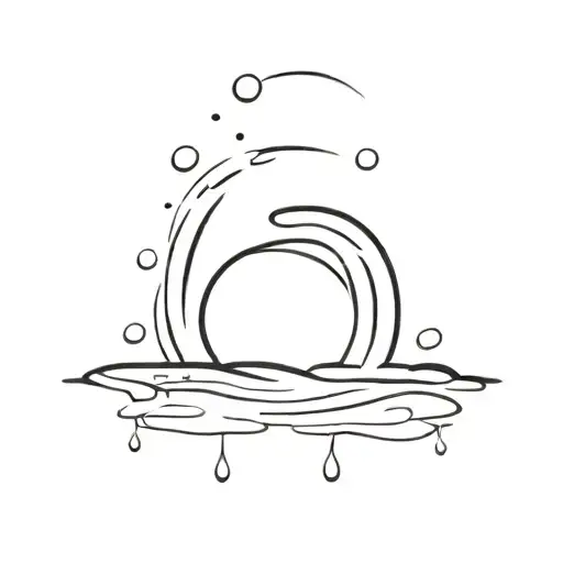 Puddle Of Water Side Profile