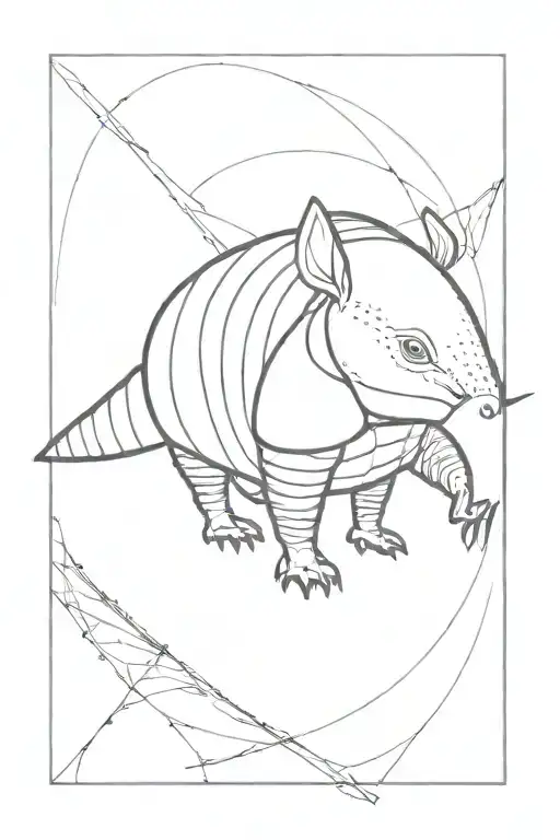 Armadillo Blackline