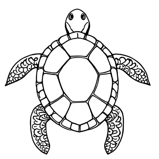 Mandala Turtle