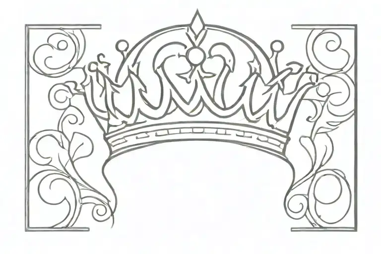 Socorro With A Crown Above S