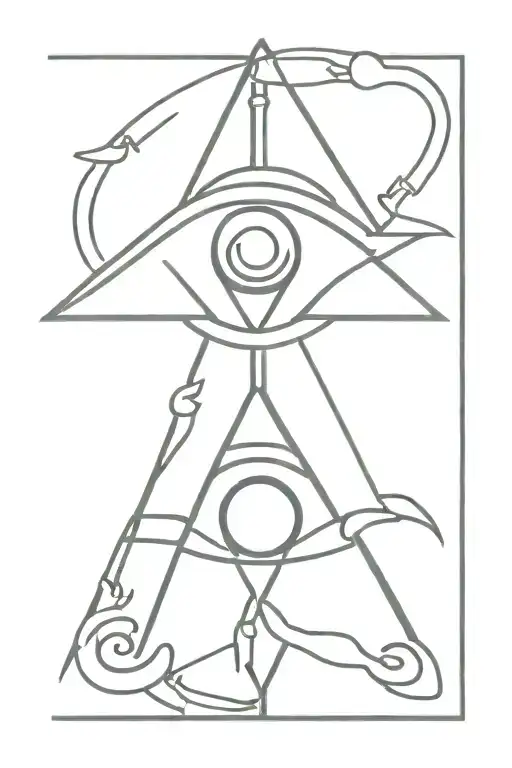 Trident And Horus Eye