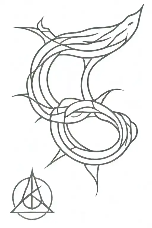 Trident And Waves