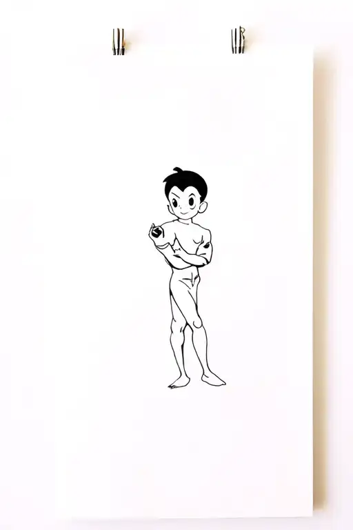 Astro Boy Holding