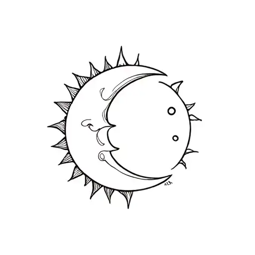 Sun And Moon With Smoky