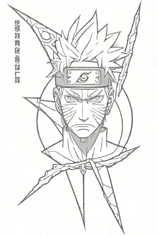 Inside Kunai Naruto Face