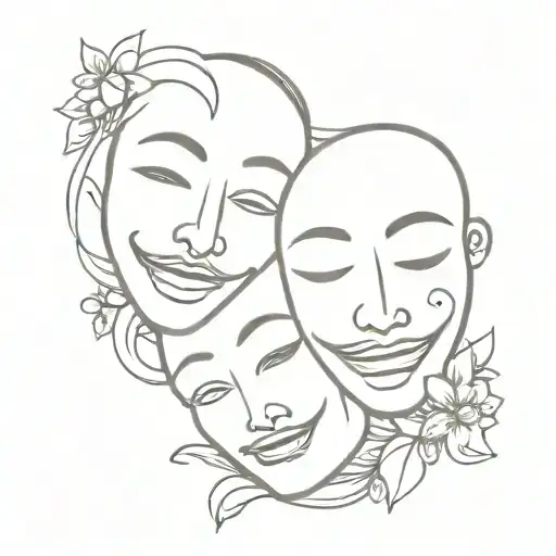 Smile Now Cry Later Mask Fine Line Super Simple