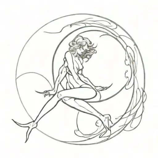 Letters J Scott Campbell Female Moon