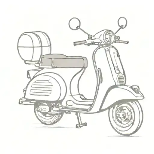 Vespa Scooter