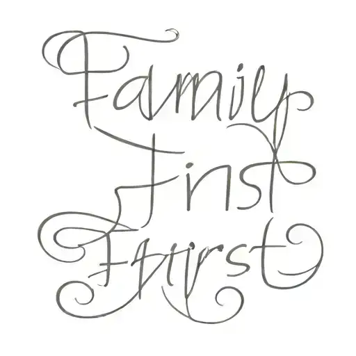 Family First Letter