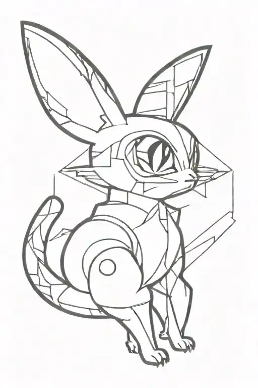 Umbreon Glitch Effect