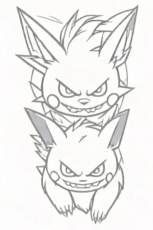 Gengar And Umbreon