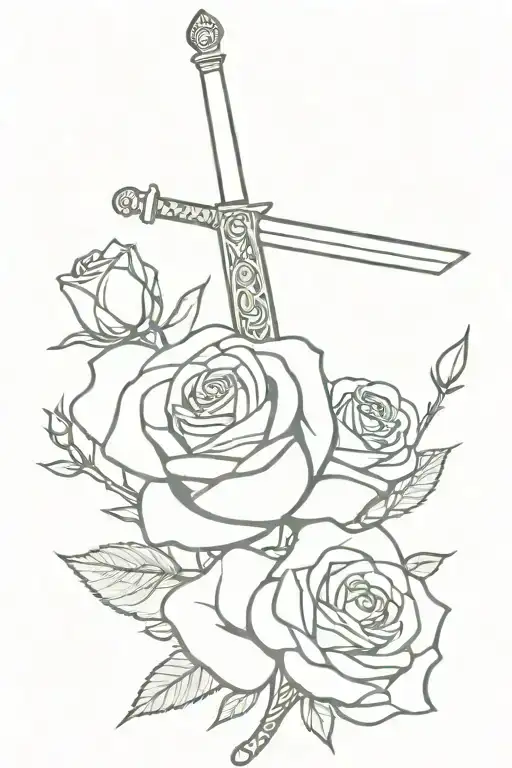 Sword And Roses