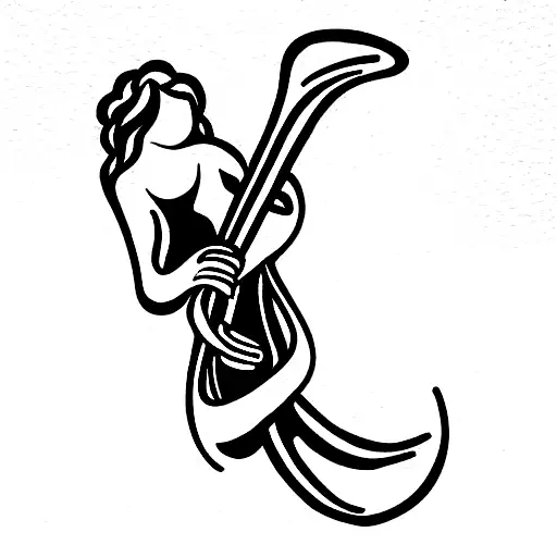 Angel Playing Trumpet