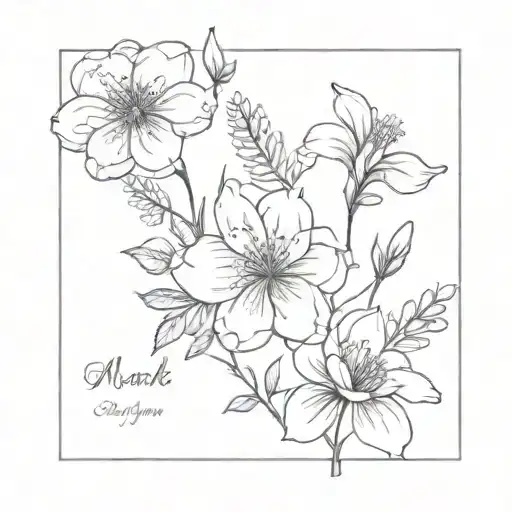 March April July August November Birth Flower