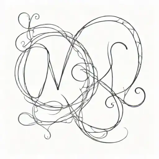 Infinty Initials M S