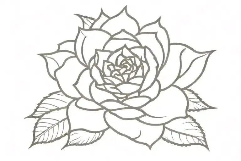 Buddhist Rose Surrounded