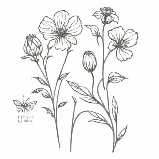 Gaelic Irish Wildflowers