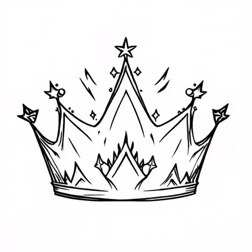 Mix Between Princess Auroras Crown And The Aurora Borealis