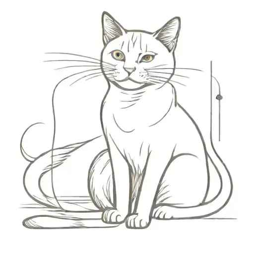 Long Coat Cat Playing