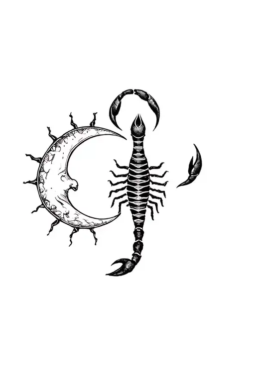 Scorpion And Sun Moon
