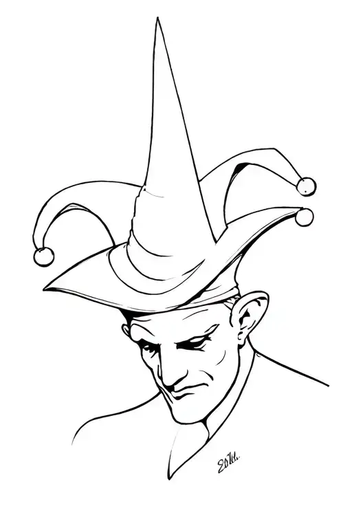 Court Jester With Hat