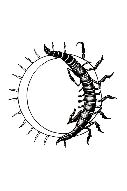 Scorpion And Sun Moon