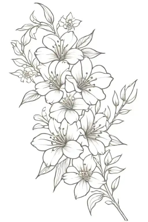 Birth Month Flower Bouquet