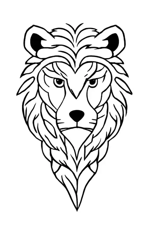 Bear And Owl And Lion